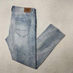 Jordan Craig Sean Jeans Mens 38x32 Blue Tapered Slim Legacy Edition Pakistan
